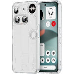 Hybrid Acrylic Tough Shockproof Case for Nothing Phone (3) - Clear (Frame)