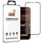 Full Coverage Tempered Glass Screen Protector for Apple iPhone 17 Pro - Black