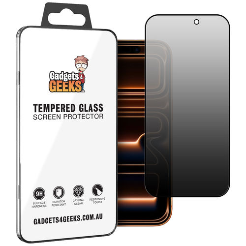Anti-Spy Privacy Tempered Glass Screen Protector for Apple iPhone 17 Pro