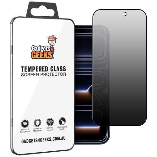 Anti-Spy Privacy Tempered Glass Screen Protector for Apple iPhone 17 Pro Max
