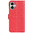 Leather Wallet Case & Card Holder Pouch for Apple iPhone 17 - Red
