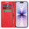 Leather Wallet Case & Card Holder Pouch for Apple iPhone 17 - Red