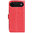 Leather Wallet Case & Card Holder Pouch for Apple iPhone Air - Red