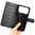 Leather Wallet Case & Card Holder Pouch for Apple iPhone 17 Pro - Black