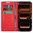 Leather Wallet Case & Card Holder Pouch for Apple iPhone 17 Pro - Red