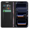 Leather Wallet Case & Card Holder Pouch for Apple iPhone 17 Pro Max - Black