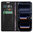 Leather Wallet Case & Card Holder Pouch for Apple iPhone 17 Pro Max - Black