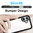 Hybrid Acrylic Tough Shockproof Case for Apple iPhone 17 - Black (Frame)