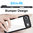 Hybrid Acrylic Tough Shockproof Case for Apple iPhone Air - Black (Frame)