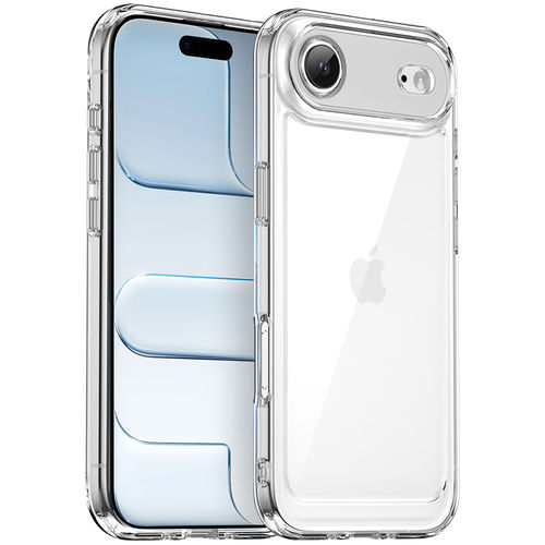 Hybrid Acrylic Tough Shockproof Case for Apple iPhone Air - Clear (Frame)