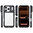 Hybrid Acrylic Tough Shockproof Case for Apple iPhone 17 Pro - Black (Frame)