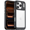 Hybrid Acrylic Tough Shockproof Case for Apple iPhone 17 Pro - Black (Frame)