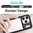 Hybrid Acrylic Tough Shockproof Case for Apple iPhone 17 Pro Max - Black (Frame)