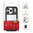 Hybrid Acrylic Tough Shockproof Case for Apple iPhone 17 Pro Max - Black (Frame)