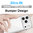 Hybrid Acrylic Tough Shockproof Case for Apple iPhone 17 Pro Max - Clear (Frame)