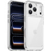 Hybrid Acrylic Tough Shockproof Case for Apple iPhone 17 Pro Max - Clear (Frame)