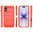 Flexi Slim Carbon Fibre Case for Apple iPhone 17 - Brushed Red