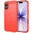 Flexi Slim Carbon Fibre Case for Apple iPhone 17 - Brushed Red