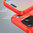 Flexi Slim Carbon Fibre Case for Apple iPhone 17 Pro Max - Brushed Red