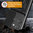Heavy Duty Shockproof Case / Slide Camera Cover for Motorola Moto G86 Power - Black