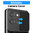 Heavy Duty Shockproof Case / Slide Camera Cover for Motorola Moto G86 Power - Black