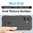 Anti-Shock Grid Texture Shockproof Case for Apple iPhone 17 - Black