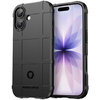 Anti-Shock Grid Texture Shockproof Case for Apple iPhone 17 - Black