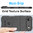 Anti-Shock Grid Texture Shockproof Case for Apple iPhone Air - Black