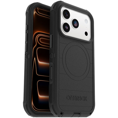 OtterBox Defender Pro MagSafe Shockproof Case for Apple iPhone 17 Pro - Black