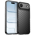 Flexi Thunder Tough Shockproof Case for Apple iPhone Air - Black (Texture)