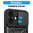 Heavy Duty Shockproof Case / Slide Camera Cover for Apple iPhone 17 - Black