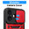 Heavy Duty Shockproof Case / Slide Camera Cover for Apple iPhone 17 - Red