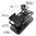 Heavy Duty Shockproof Case / Slide Camera Cover for Apple iPhone 17 Pro Max - Black