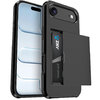 Tough Armour Slide Case & Card Holder for Apple iPhone Air - Black