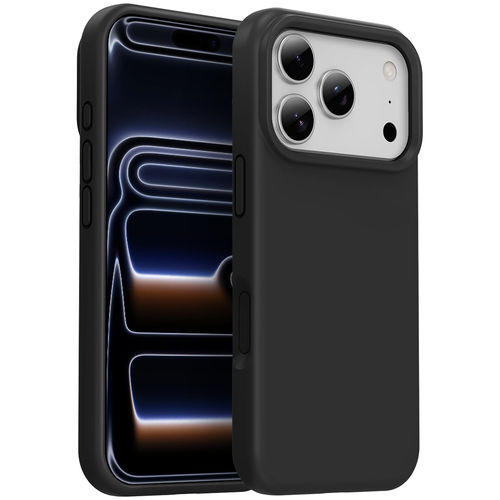 Flexi Stealth Liquid Silicone Case for Apple iPhone 17 Pro Max - Black (Matte)