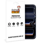 (2-Pack) Clear Film Screen Protector for Apple iPhone 17 Pro Max