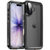 RedPepper Extreme Waterproof Case for Apple iPhone 17 - Black (Clear)