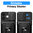 Dual Armour Slide Case / Card Slot Holder / Camera Cover for Apple iPhone 17 - Black
