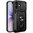 Dual Armour Slide Case / Card Slot Holder / Camera Cover for Apple iPhone 17 - Black