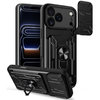 Dual Armour Slide Case / Card Slot Holder / Camera Cover for Apple iPhone 17 Pro Max