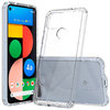Hybrid Acrylic Tough Shockproof Case for Google Pixel 4a 5G - Clear (Frame)