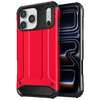 Military Defender Tough Shockproof Case for Apple iPhone 17 Pro Max - Red