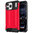 Military Defender Tough Shockproof Case for Apple iPhone 17 Pro Max - Red