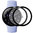 (2-Pack) 3D Curved Screen Protector for Google Pixel Watch 4 (41mm) - Black (Frame)