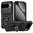 Heavy Duty Shockproof Case / Slide Camera Cover for Google Pixel 10 Pro XL - Black