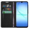 Leather Wallet Case & Card Holder Pouch for Samsung Galaxy A17 5G / 4G - Black
