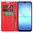 Leather Wallet Case & Card Holder Pouch for Samsung Galaxy A17 5G / 4G - Red
