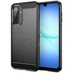Flexi Slim Carbon Fibre Case for Samsung Galaxy A17 5G / 4G - Brushed Black