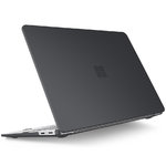 Frosted Hard Shell Case for Microsoft Surface Laptop (13-inch) (2025) - Black