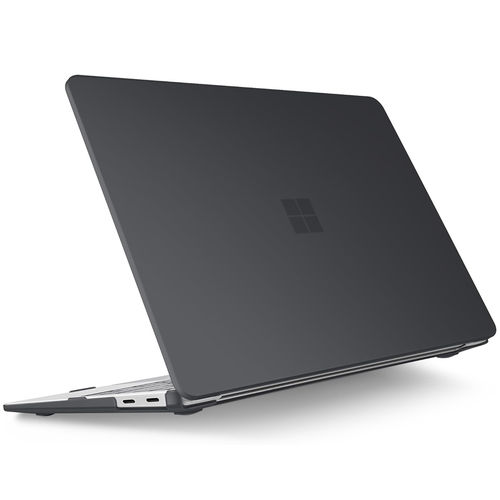 Frosted Hard Shell Case for Microsoft Surface Laptop (13-inch) (2025) - Black